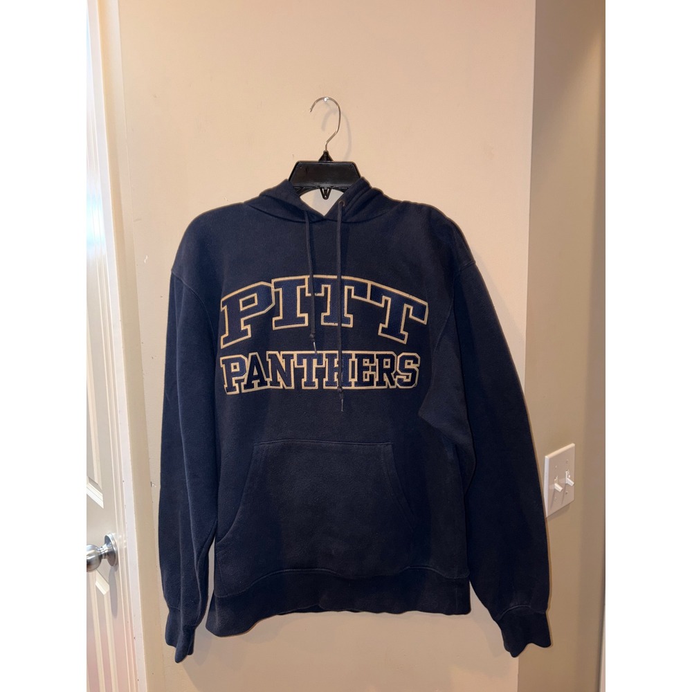 JanSport Pitt Panthers Hoodie Navy Blue Collegiate Sweatshirt Womens Medium